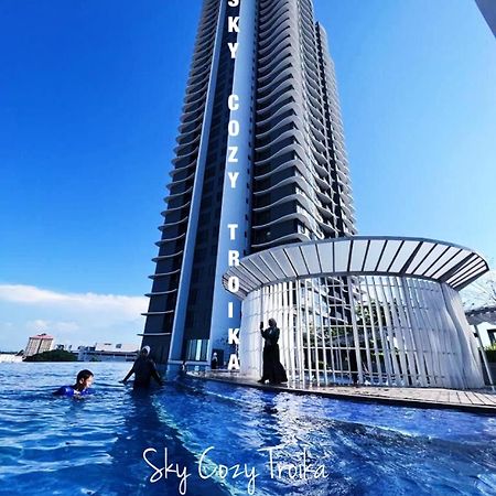 Sky Cozy Troika Residence, 1 Bedroom 4-6 Pax, 2 Bedrooms 6-8 Pax, Pool Vew, Sky & City View, Free Parking, Pool, Unlimited Wifi & Netflix Kota Bharu Exteriér fotografie