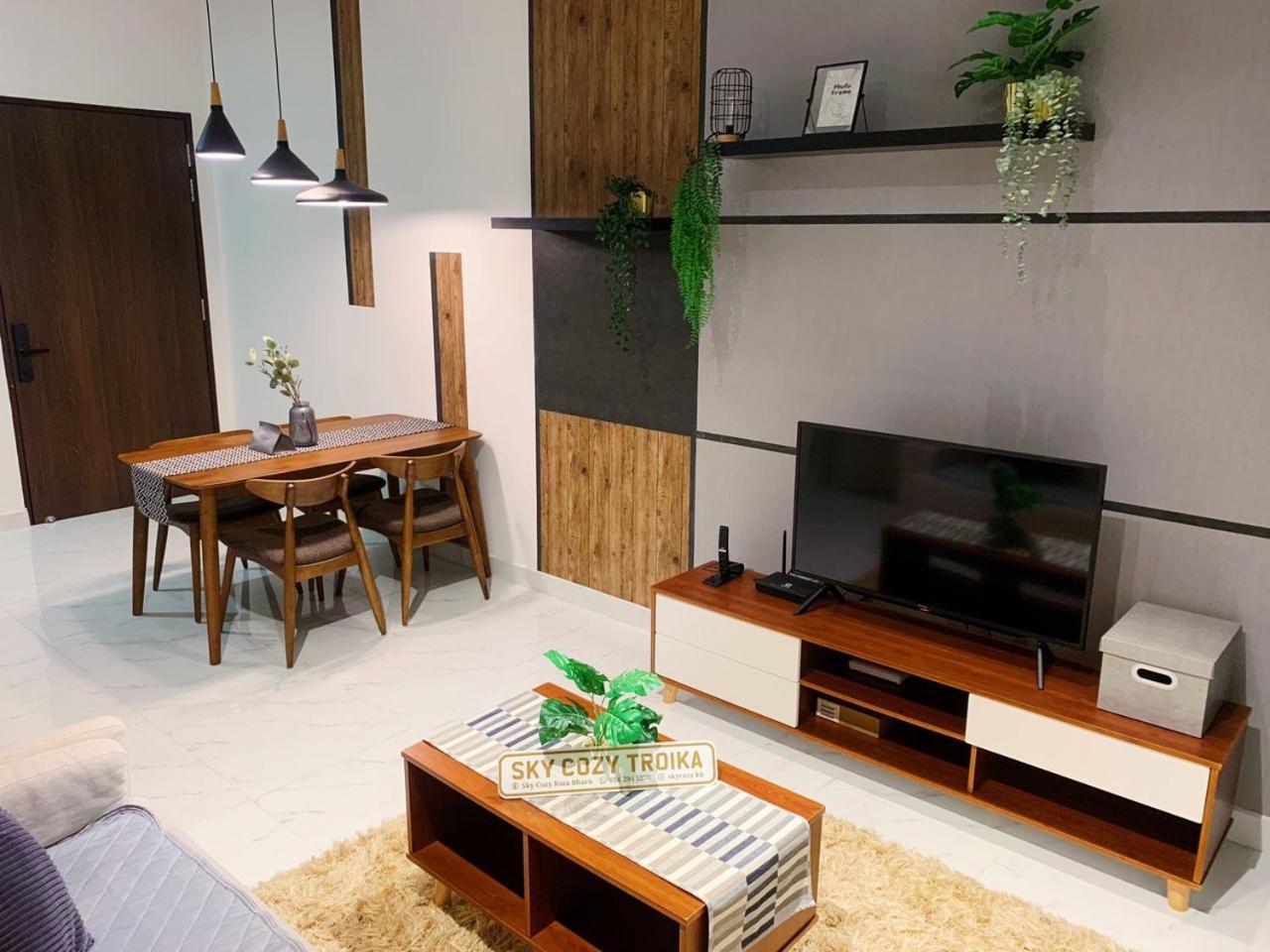 Sky Cozy Troika Residence, 1 Bedroom 4-6 Pax, 2 Bedrooms 6-8 Pax, Pool Vew, Sky & City View, Free Parking, Pool, Unlimited Wifi & Netflix Kota Bharu Exteriér fotografie