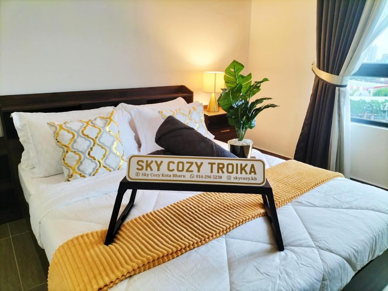 Sky Cozy Troika Residence, 1 Bedroom 4-6 Pax, 2 Bedrooms 6-8 Pax, Pool Vew, Sky & City View, Free Parking, Pool, Unlimited Wifi & Netflix Kota Bharu Exteriér fotografie