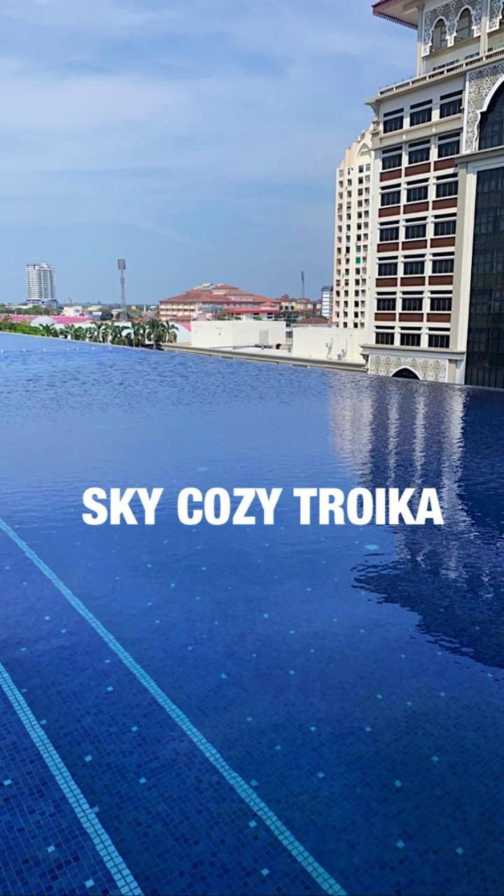 Sky Cozy Troika Residence, 1 Bedroom 4-6 Pax, 2 Bedrooms 6-8 Pax, Pool Vew, Sky & City View, Free Parking, Pool, Unlimited Wifi & Netflix Kota Bharu Exteriér fotografie