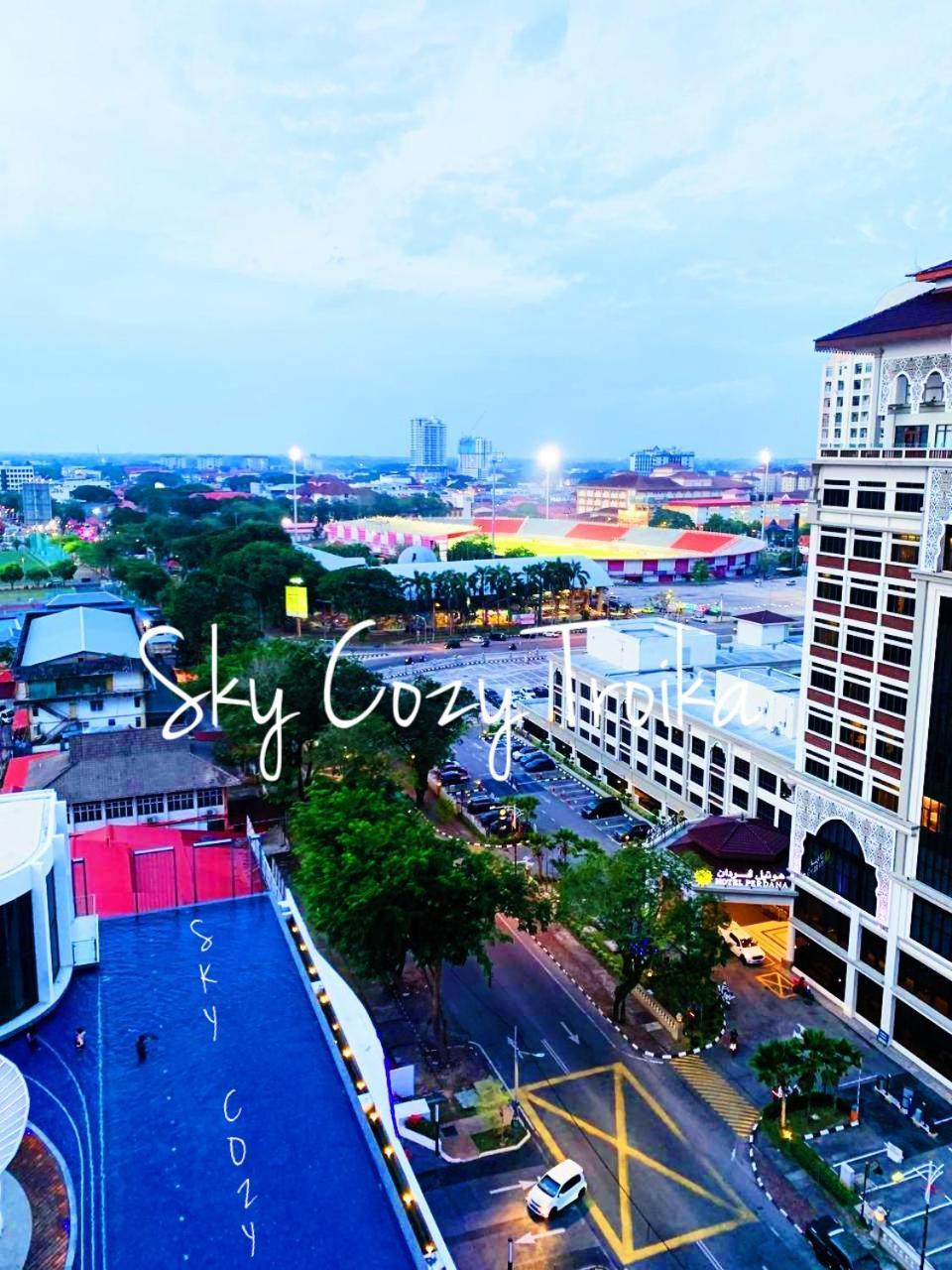 Sky Cozy Troika Residence, 1 Bedroom 4-6 Pax, 2 Bedrooms 6-8 Pax, Pool Vew, Sky & City View, Free Parking, Pool, Unlimited Wifi & Netflix Kota Bharu Exteriér fotografie