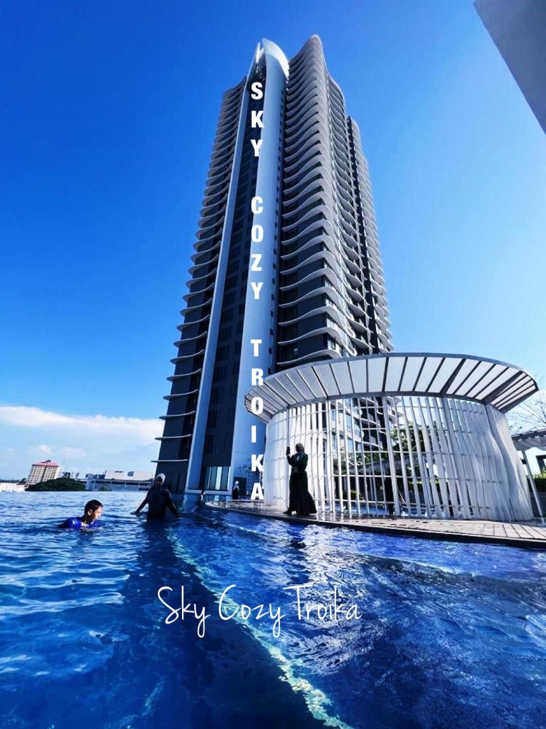 Sky Cozy Troika Residence, 1 Bedroom 4-6 Pax, 2 Bedrooms 6-8 Pax, Pool Vew, Sky & City View, Free Parking, Pool, Unlimited Wifi & Netflix Kota Bharu Exteriér fotografie